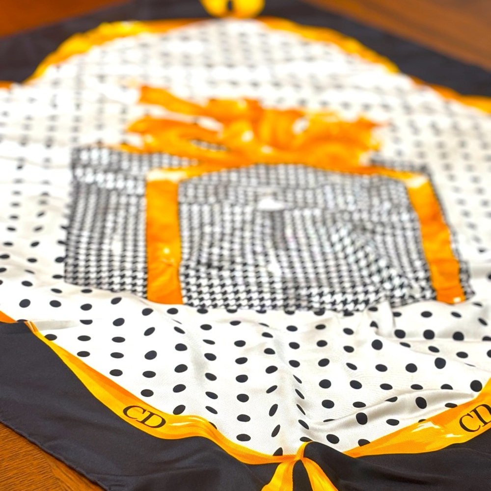 Vintage Dior Silk gift package  Scarf